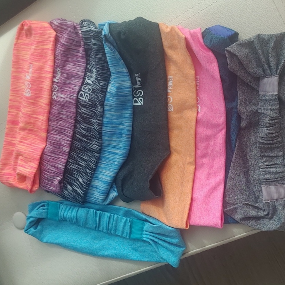 Sweat bands for head